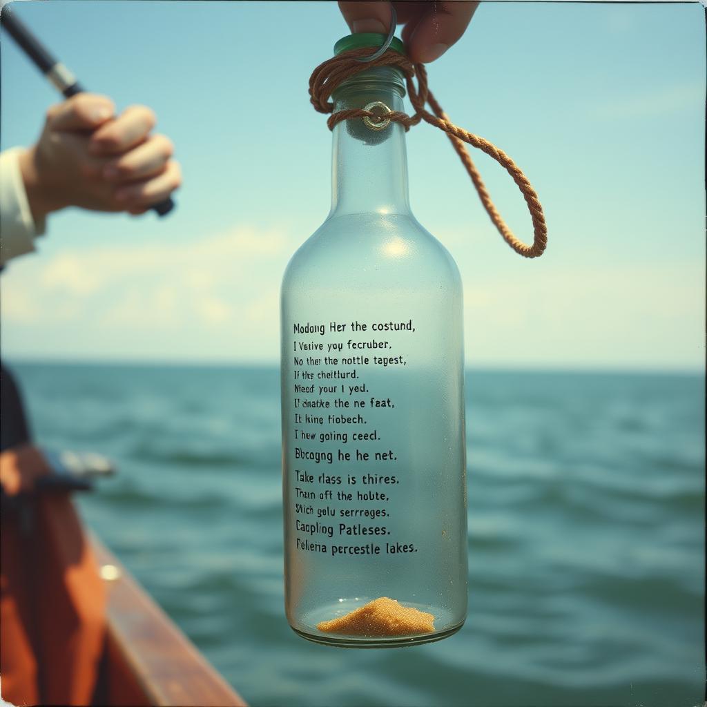 12 palabras secretas botella con carta